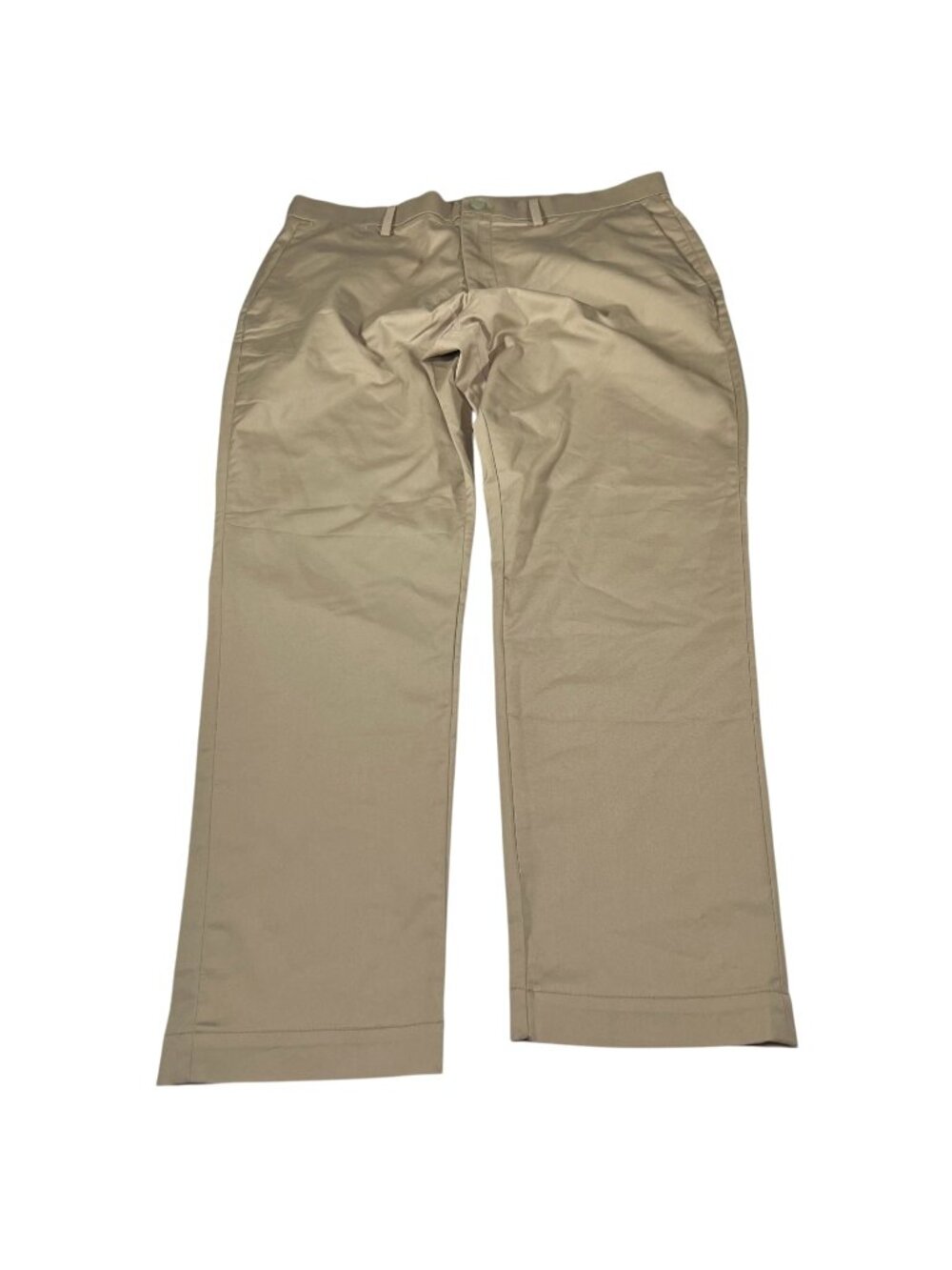 Banana Republic Mens Slim Fit Core Temp Chino Pants Size 35x30 Khaki Stretch NWT